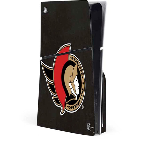 NHL Ottawa Senators Distressed PlayStation PS5 Skins