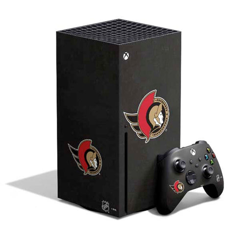 NHL Ottawa Senators Distressed Xbox Series X Skins