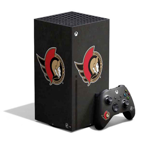 NHL Ottawa Senators Distressed XBox Series X Digital Edition Bundle Skin