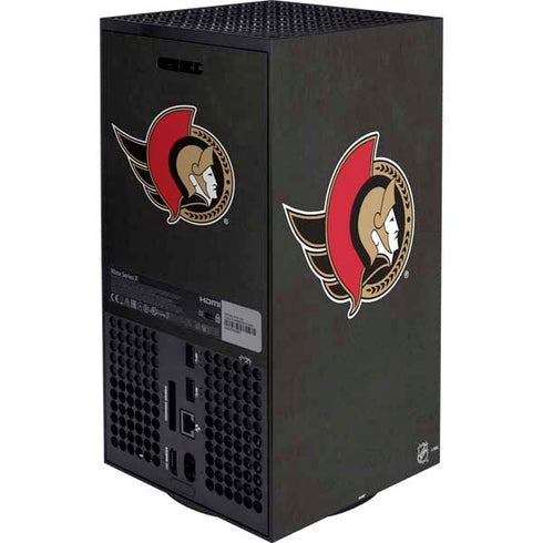 NHL Ottawa Senators Distressed XBox Series X Digital Edition Bundle Skin