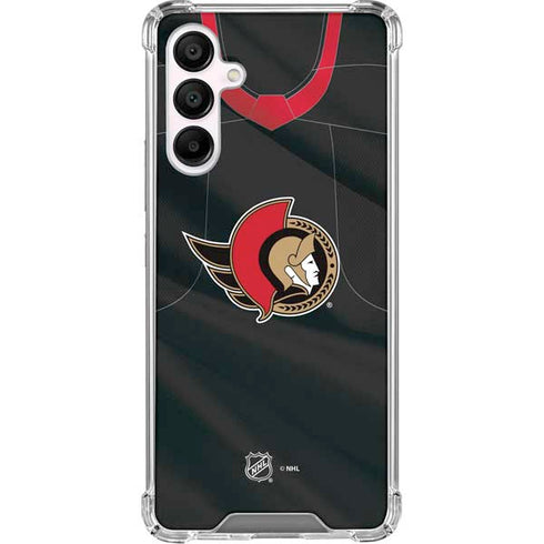NHL Ottawa Senators Home Jersey Galaxy A16 5G Clear Case