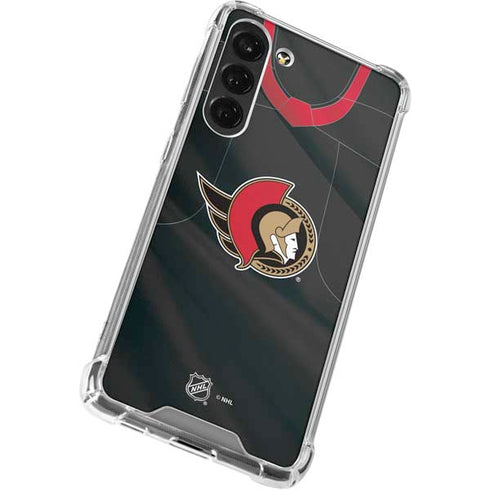 NHL Ottawa Senators Home Jersey Galaxy S24 FE Clear Case