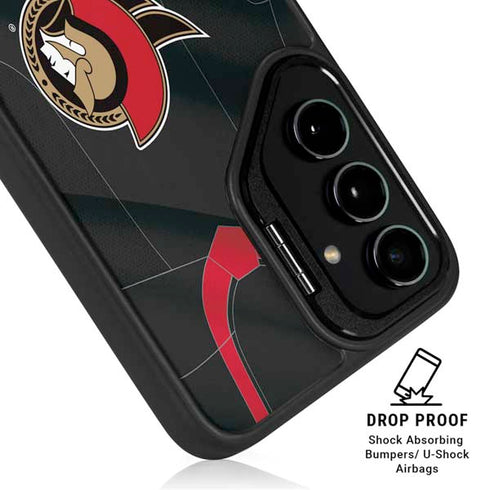 NHL Ottawa Senators Home Jersey Galaxy S24 FE Kickstand Case
