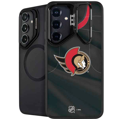 NHL Ottawa Senators Home Jersey Galaxy S24 Plus Kickstand Case