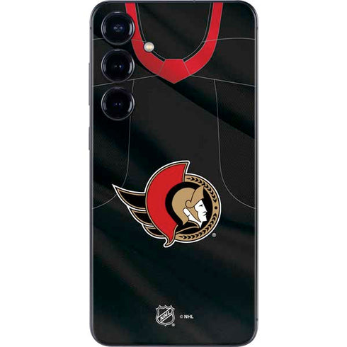 NHL Ottawa Senators Home Jersey Galaxy S25 Plus Skin