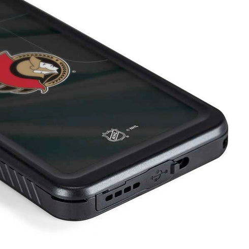 NHL Ottawa Senators Home Jersey Galaxy S24 Plus Waterproof Case