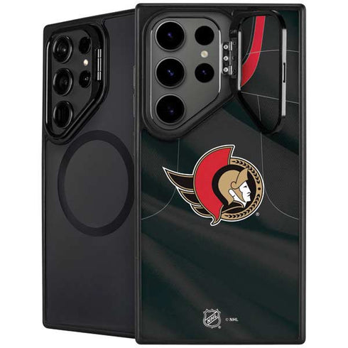 NHL Ottawa Senators Home Jersey Galaxy S25 Ultra Kickstand Case