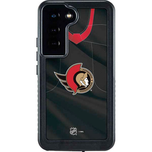 NHL Ottawa Senators Home Jersey Galaxy S24 Waterproof Case
