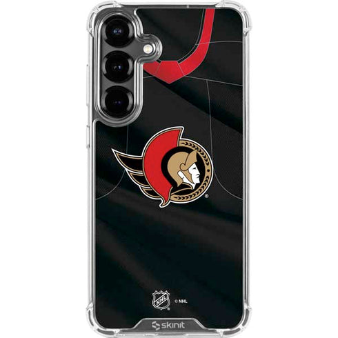 NHL Ottawa Senators Home Jersey Galaxy S26 Plus Clear Case