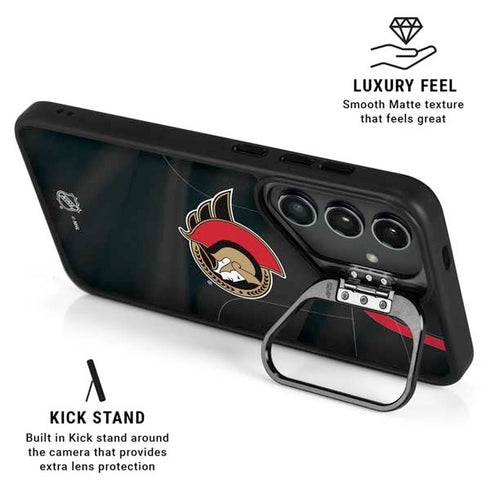 NHL Ottawa Senators Home Jersey Galaxy S26 Plus Kickstand Case