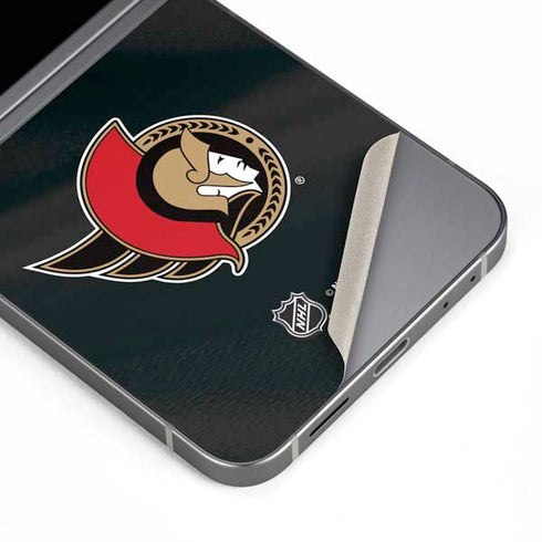 NHL Ottawa Senators Home Jersey Galaxy Z Flip6 Skin