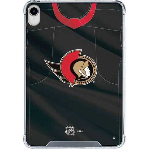 NHL Ottawa Senators Home Jersey iPad 11th Gen (2025) Clear Case