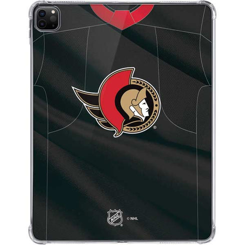 NHL Ottawa Senators Home Jersey iPad Pro 11in (2024) Clear Case