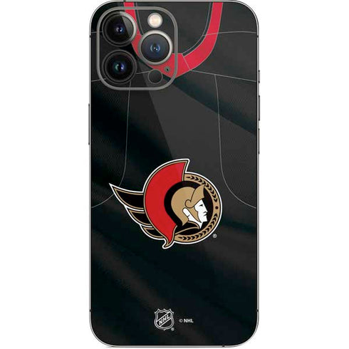 NHL Ottawa Senators Home Jersey iPhone 15 Pro Max Skin