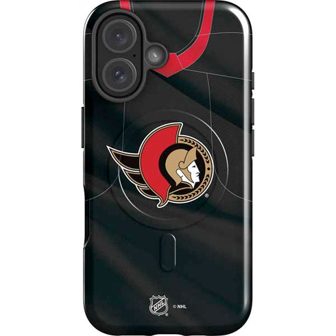 NHL Ottawa Senators Home Jersey iPhone 16 Magsafe Impact Case