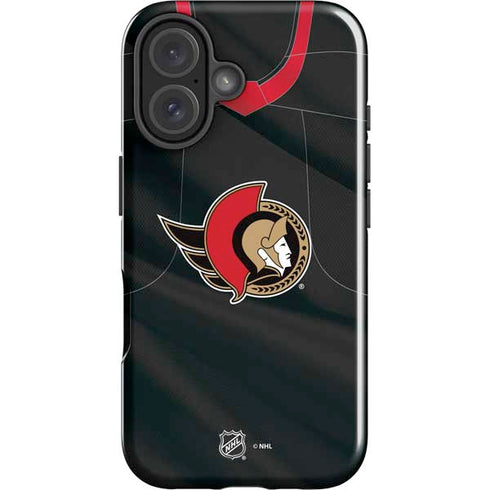 NHL Ottawa Senators Home Jersey iPhone 16 Plus Impact Case