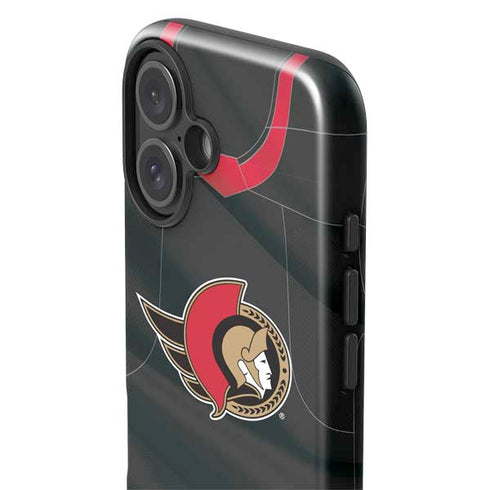 NHL Ottawa Senators Home Jersey iPhone 16 Plus Impact Case
