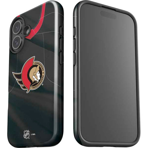 NHL Ottawa Senators Home Jersey iPhone 16 Plus Impact Case