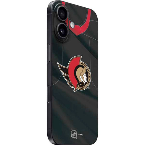 NHL Ottawa Senators Home Jersey iPhone 16 Plus Skin