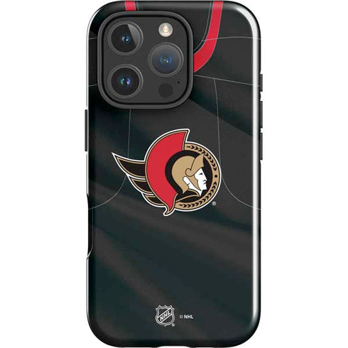 NHL Ottawa Senators Home Jersey iPhone 16 Pro Impact Case