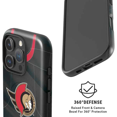 NHL Ottawa Senators Home Jersey iPhone 16 Pro Magsafe Impact Case