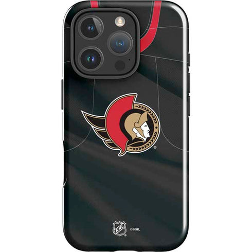 NHL Ottawa Senators Home Jersey iPhone 16 Pro Max Impact Case