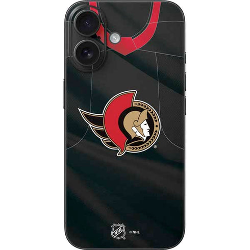 NHL Ottawa Senators Home Jersey iPhone 16 Skin