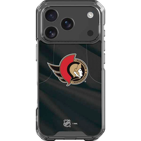 NHL Ottawa Senators Home Jersey iPhone 18 Pro Clear Case