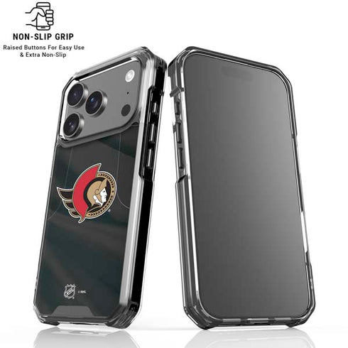 NHL Ottawa Senators Home Jersey iPhone 18 Pro Clear Case