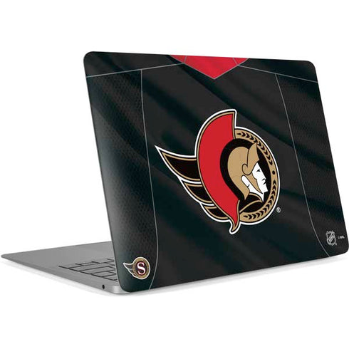 NHL Ottawa Senators Home Jersey Apple MacBook Air Skin