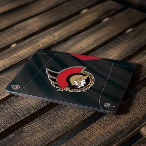 NHL Ottawa Senators Home Jersey Apple MacBook Air Skin