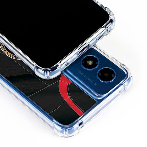 NHL Ottawa Senators Home Jersey Moto G 5G (2024) Clear Case