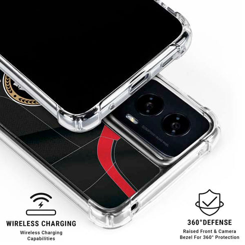 NHL Ottawa Senators Home Jersey Moto G Power 5G (2024) Clear Case