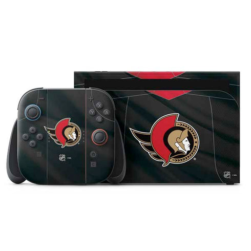 NHL Ottawa Senators Home Jersey Nintendo Switch 2 (2025) with Joy-Con Skin