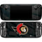 NHL Ottawa Senators Home Jersey Steam Deck Handheld Gaming Computer OLED Skin