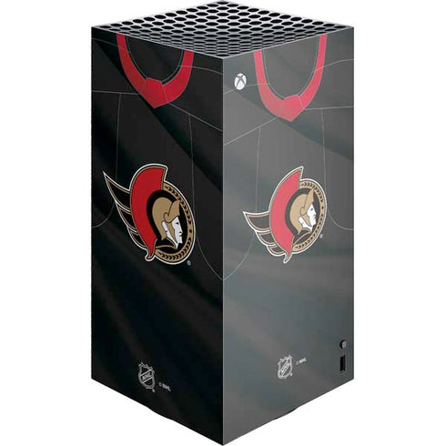 NHL Ottawa Senators Home Jersey XBox Series X Digital Edition Console Skin