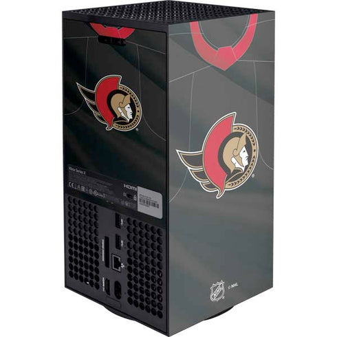 NHL Ottawa Senators Home Jersey XBox Series X Digital Edition Console Skin