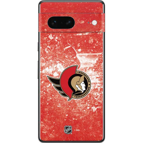 NHL Ottawa Senators Iced Pixel Skins