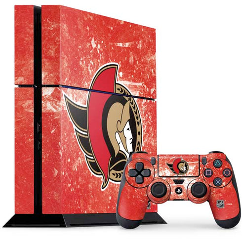 NHL Ottawa Senators Iced PlayStation PS4 Skins