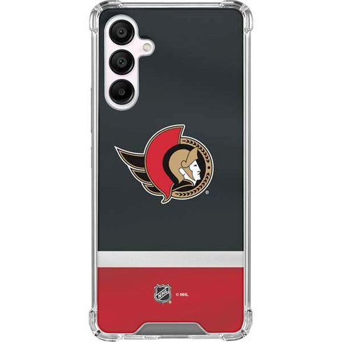 NHL Ottawa Senators Jersey Galaxy A16 5G Clear Case