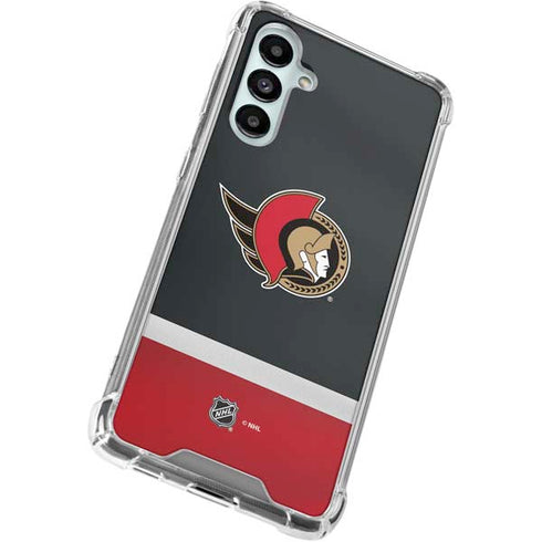 NHL Ottawa Senators Jersey Galaxy A16 5G Clear Case