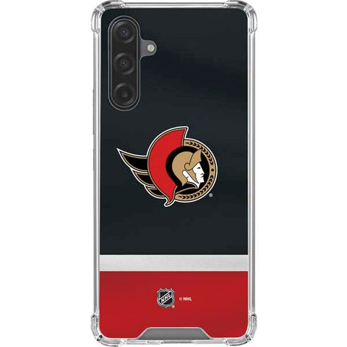 NHL Ottawa Senators Jersey Galaxy A17 Clear Case