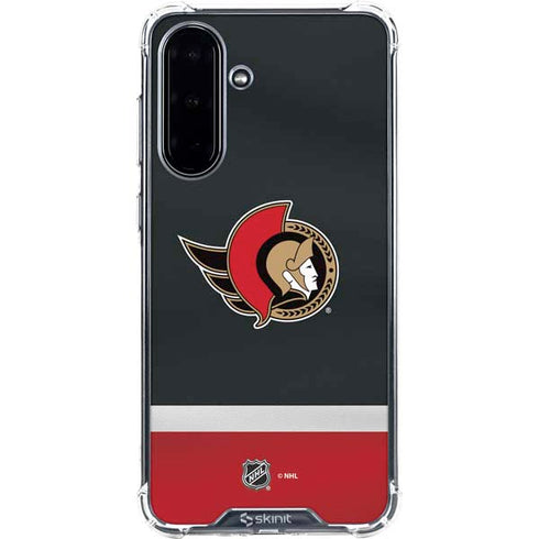 NHL Ottawa Senators Jersey Galaxy A36 5G Clear Case