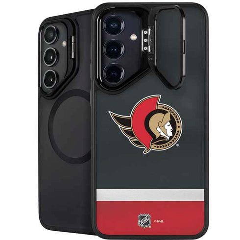 NHL Ottawa Senators Jersey Galaxy S25 Kickstand Case