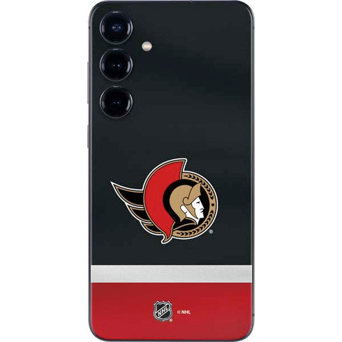 NHL Ottawa Senators Jersey Galaxy S25 Skin