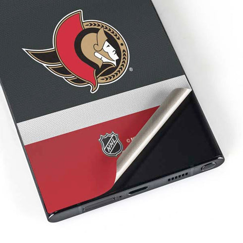 NHL Ottawa Senators Jersey Galaxy S25 Ultra Skin