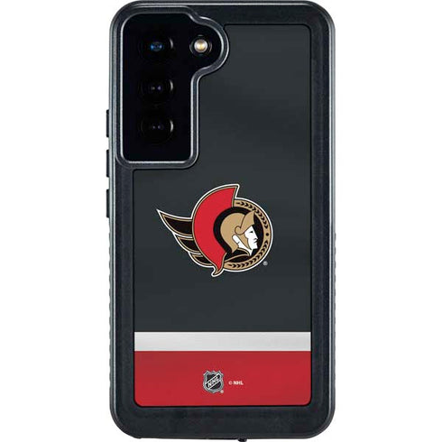 NHL Ottawa Senators Jersey Galaxy S24 Waterproof Case