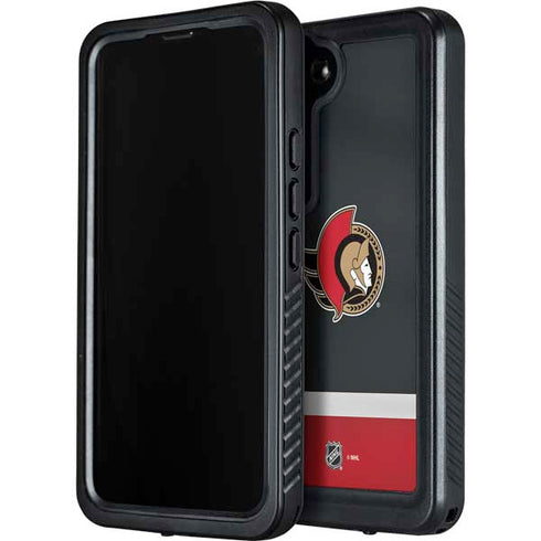 NHL Ottawa Senators Jersey Galaxy S24 Waterproof Case