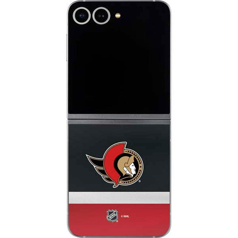 NHL Ottawa Senators Jersey Galaxy Z Flip6 Skin