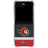 NHL Ottawa Senators Jersey Galaxy Z Flip6 Clear Case